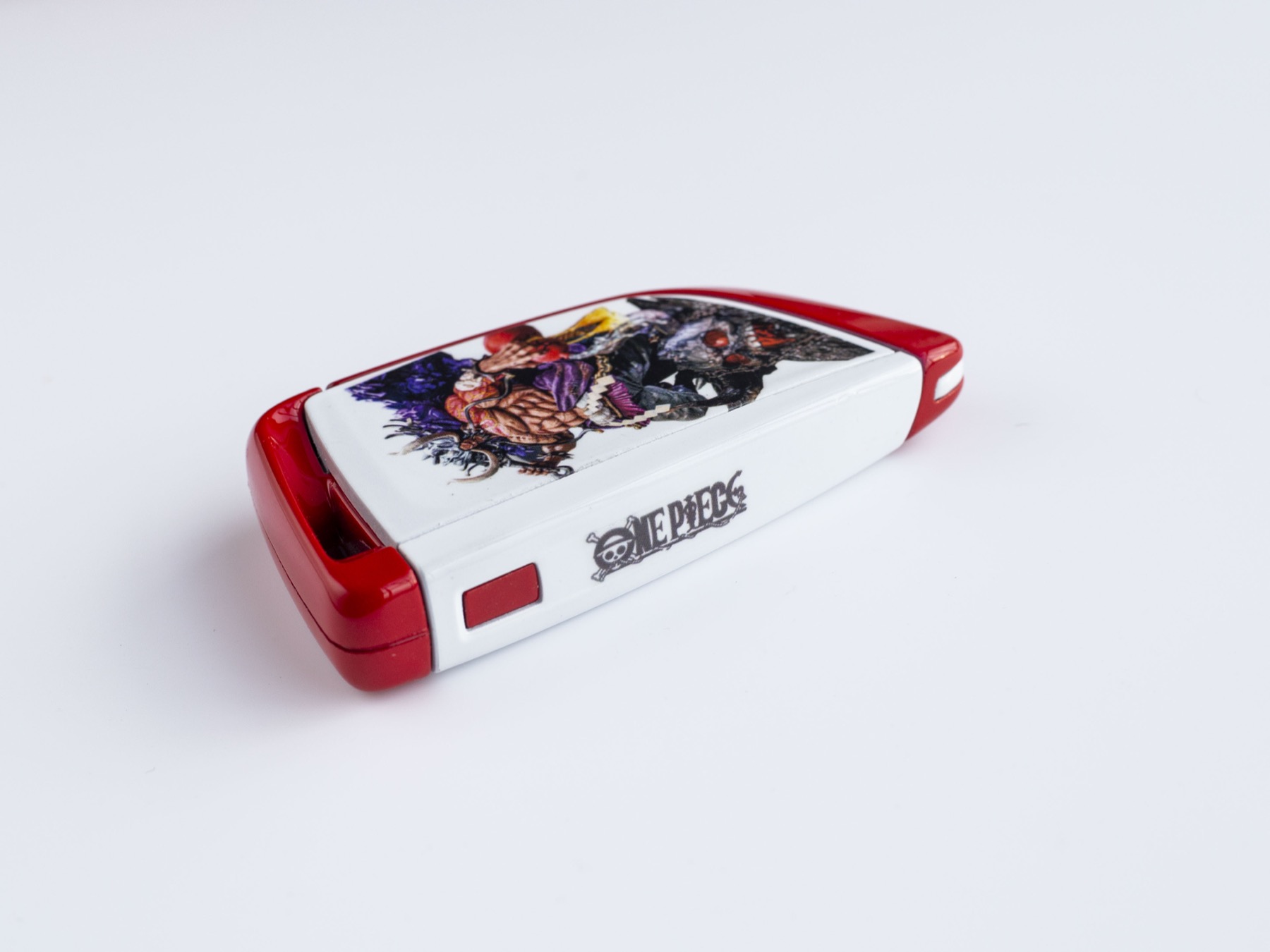 Custom painted aftermarket key fob shell sample